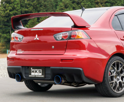 HKS Super Turbo Muffler CZ4A  - Mitsubishi 2008-2015 Lancer EVO X