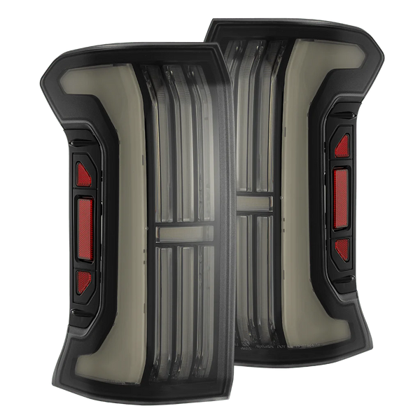 AlphaRex 2024 + Toyota Tacoma NOVA-Series LED Prismatic Tail Lights - Alpha-Black