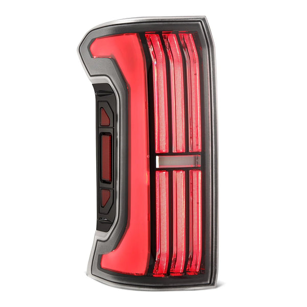 AlphaRex 2024 + Toyota Tacoma NOVA-Series LED Prismatic Tail Lights - Black