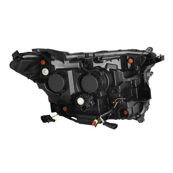 AlphaRex 2024 + Toyota Tacoma NOVA-Series Projector Headlights (Pair) - Alpha-Black w/Activation Light