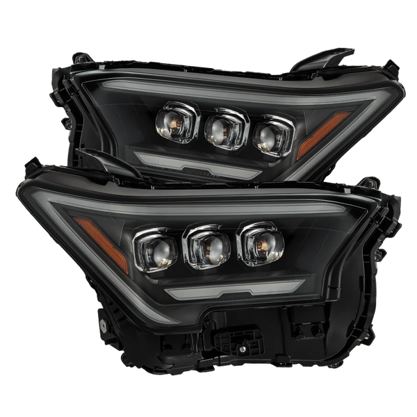 AlphaRex 2024 + Toyota Tacoma NOVA-Series Projector Headlights (Pair) - Black w/Activation Light