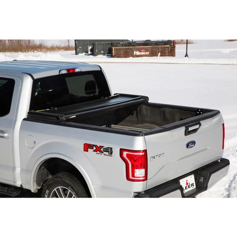LEER 2004 - 2014 Ford F-150 LATITUDE 6Ft6In Tonneau Cover - Folding Full Size Standard Bed