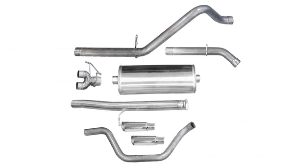 Corsa/dB 2010 - 2013 Chevrolet Silverado / GMC Sierra Ext. Cab/Std. Bed 1500 V8 Polished Sport Cat-Back Exhaust