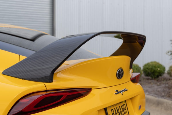Dinan 2020 - 2026 Toyota GR Supra (A90/A91) Carbon Fiber High-Rise Rear Spoiler