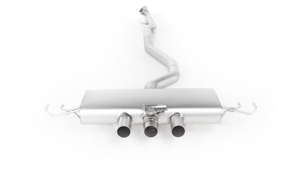 Remus 2017 - 2021  Honda Civic Type-R Fk8 5 Door 2.0L Turbo Cat Back Exhaust Straight w/Carbon Insert Pipe