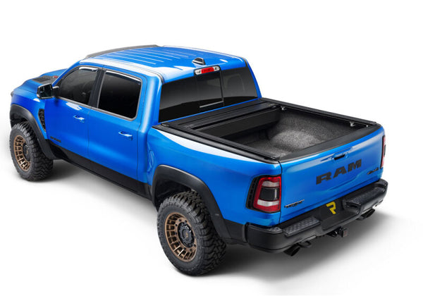 Retrax 2019 + Ram 1500 RetraxPRO XR Manual Retractable Tonneau Cover w/ T-Slot Rails 76.3 in / 6 ft. 4.3 in. Bed
