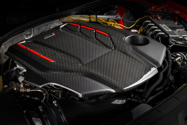 APR 2019 - 2024 Audi RS5 Sportback / S6 / A7 / A6 / S7 / SQ5 / 2018 - 2024 S4 / S5 / S5 Carbon Fiber Engine Cover