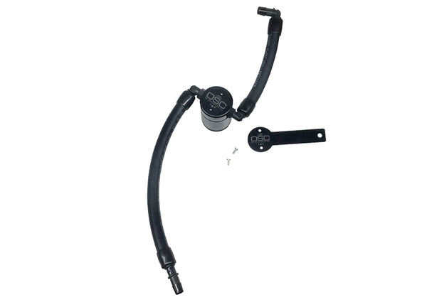 J&L 2019 - 2026 Dodge Ram 1500 5.7L Oil Separator 3.0 Black / Clear