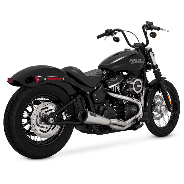 Vance & Hines Harley Davidson Softail 2018 - 2023 2-1 Upsweep Brushed Full System Exhaust