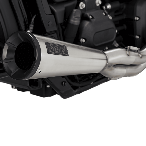 Vance & Hines Harley Davidson Softail 2018 - 2023 2-1 Upsweep Brushed Full System Exhaust