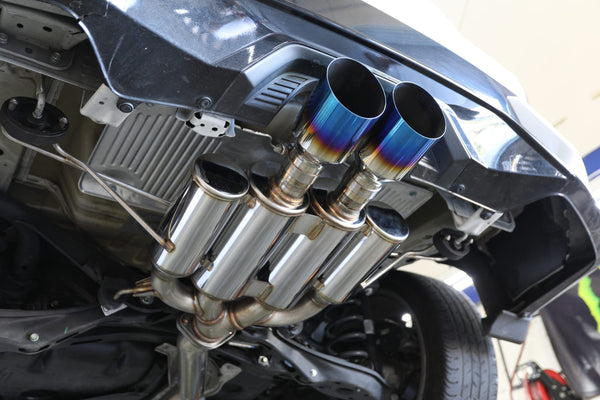 MXP 2017 - 2021 Honda Civic Sport Hatchback Comp RS Exhaust System w/ Burnt Tips