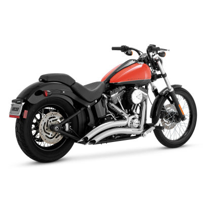 Vance & Hines Harley Davidson 1986 - 2017 Softail Big Radius 2-2 Chrome PCX Full System Exhaust