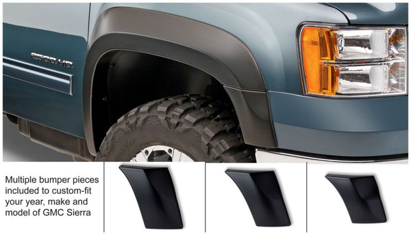 Husky Liners 2007 - 2014 GMC Sierra 2500 HD Extend A Fender Style Fender Flares - 4pc