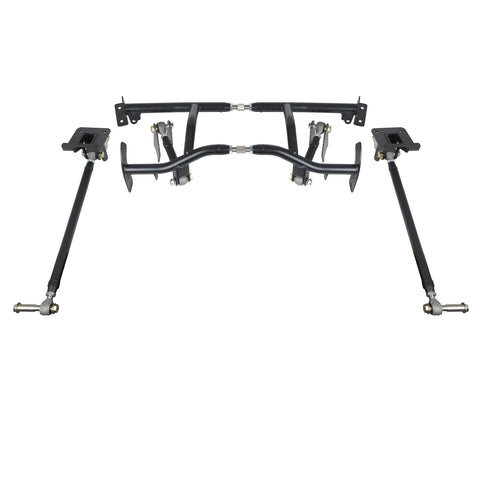 Ridetech 70-81 GM F-Body Bolt-On 4-Link with Double Adj. Bars, R-Joints, Cradle, and Other Hardware