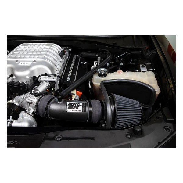 K&N 2017 - 2023 Dodge Charger/Challenger Hellcat SC 6.2L V8 DRYFLOW Performance Air Intake System