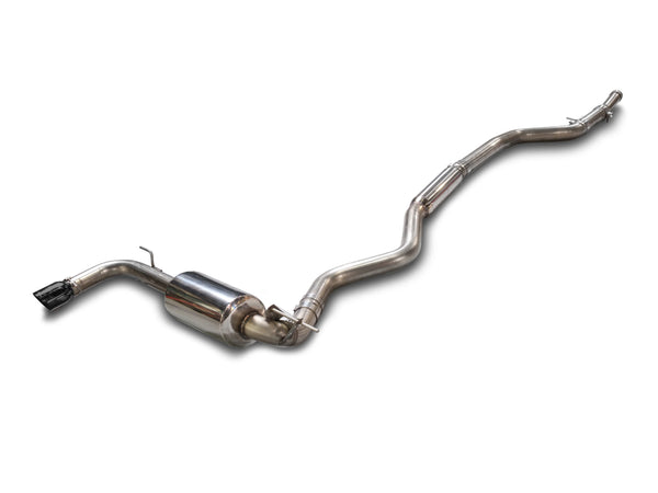 AWE Tuning BMW F30 2013 - 2018 320i Touring Exhaust w/Performance Mid Pipe - Diamond Black Tip (90mm)