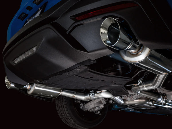 AWE 2024 + Ford Mustang GT Fastback S650 Touring Catback Exhaust w/ Dual Chrome Silver Tips