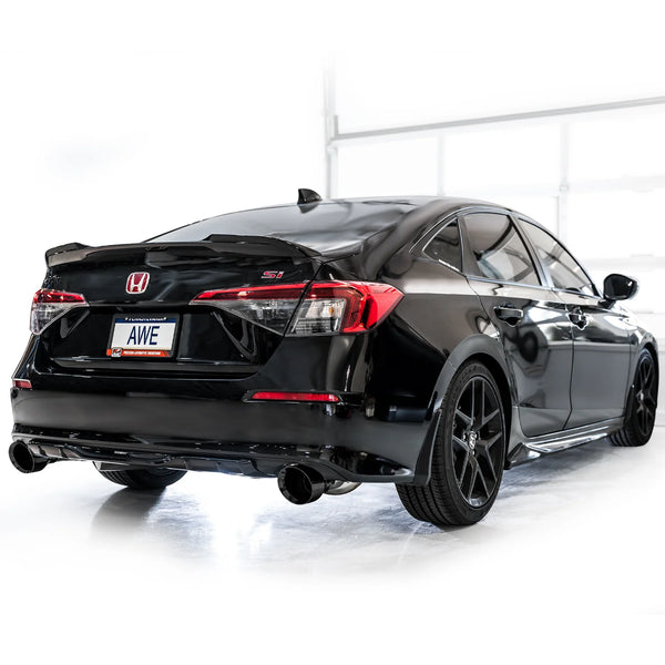 AWE Tuning 2022+ Honda Civic Si/Acura Integra Touring Edition Catback Exhaust - Dual Diamond Black Tip