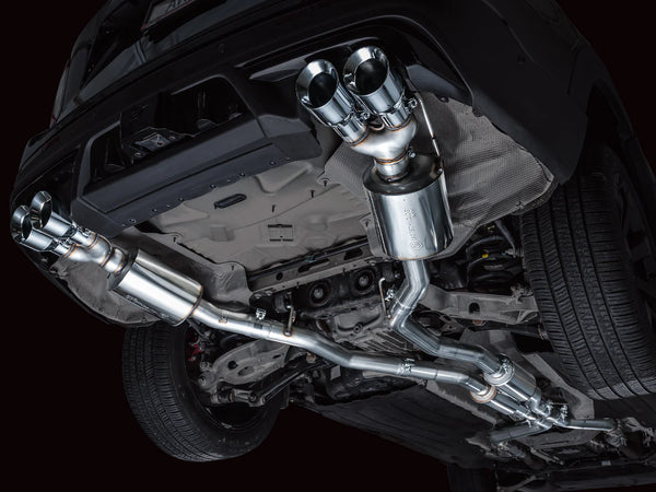 AWE Tuning 2020+ Ford Explorer ST Touring Edition Exhaust w/ Chrome Silver Tips