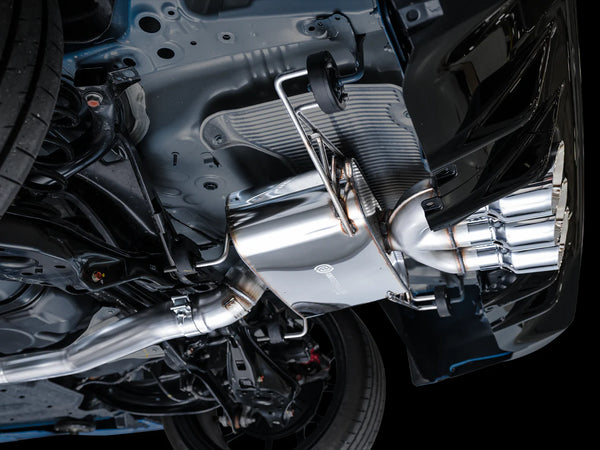 AWE Tuning 2023 + Honda Civic Type R FL5 Touring Edition Exhaust w/ Triple Chrome Silver Tips