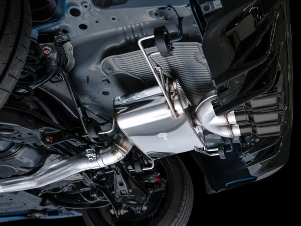 AWE Tuning 2023 + Honda Civic Type R FL5 Touring Edition Exhaust w/ Triple Diamond Black Tips