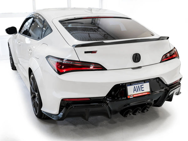 AWE Tuning 2024 + Acura Integra Type S DE5 FWD Touring Edition Exhaust w/ Triple Diamond Black Tips