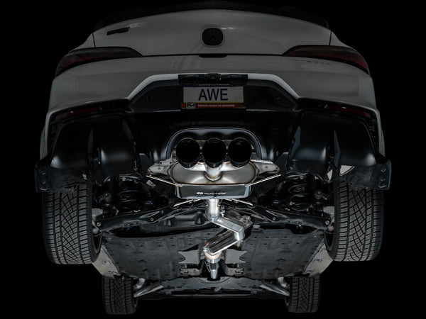 AWE Tuning 2024 + Acura Integra Type S DE5 FWD Touring Edition Exhaust w/ Triple Diamond Black Tips