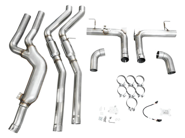 AWE Tuning 2022 - 2026 BMW M240i (G42) Track Edition Exhaust - OE Tips