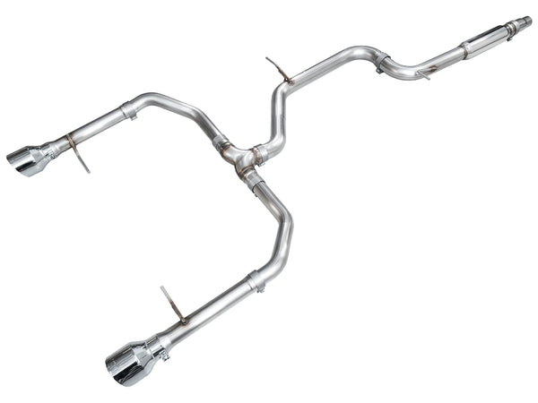 AWE 2022 + Volkswagen Jetta GLI Track Edition Exhaust - Chrome Silver Tips