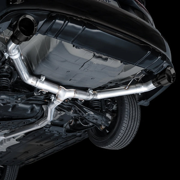 AWE Tuning 2022 +  Honda Civic Si/Acura Integra Track Edition Catback Exhaust - Dual Diamond Black Tips