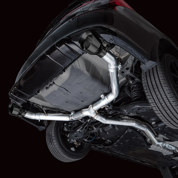 AWE Tuning 2022 +  Honda Civic Si/Acura Integra Track Edition Catback Exhaust - Dual Diamond Black Tips