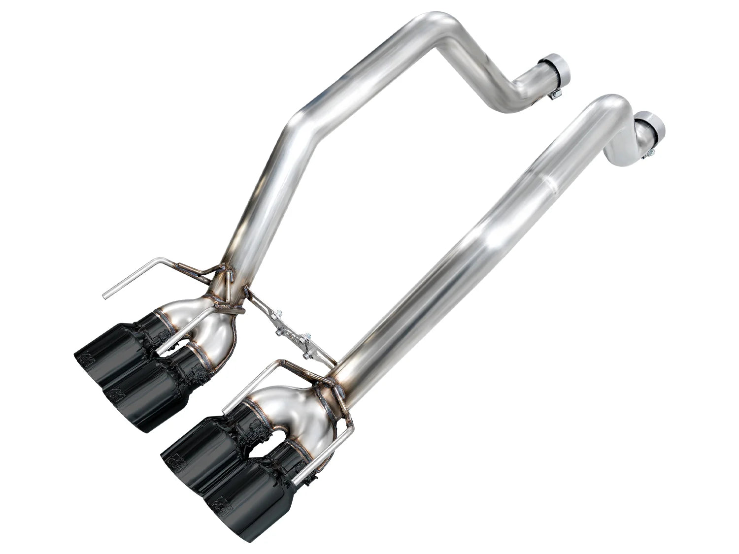 AWE Track Edition Axleback Exhaust for C6 Chevrolet Corvette Z06/ZR1 - Diamond Black Tips