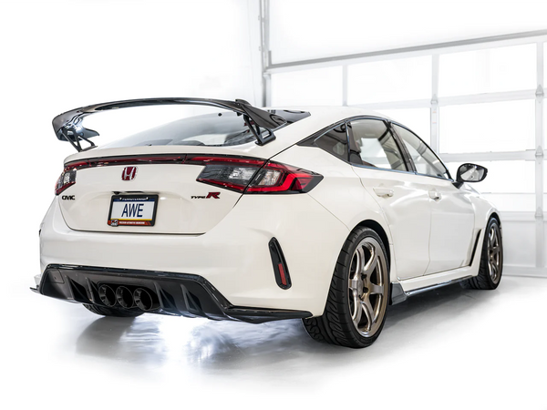 AWE Tuning 2023 + Honda Civic Type R FL5 Touring Edition Exhaust w/ Triple Diamond Black Tips