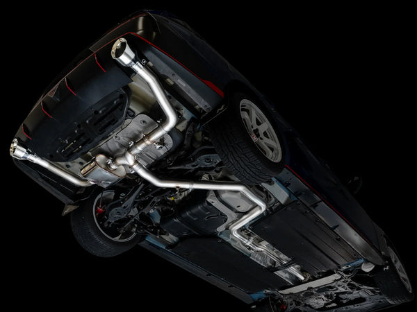 AWE 2022 + Hyundai Elantra N SwitchPath Cat-Back Exhaust - Chrome Silver Tips