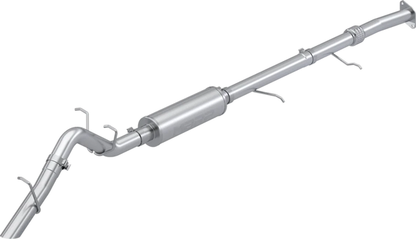 MBRP 2023 + Chevy Colorado/GMC Canyon Stainless Steel 3in Cat-Back, Street Profile Single High Clearance Rear Exit