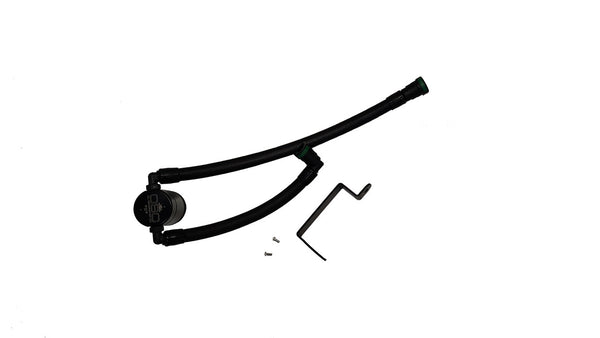 J&L 2025 - 2026 Ford Bronco 2.3L/ 2025 - 2026 Ford Ranger 2.3L Separator 3.0 PCV Side - Clear / Black Anodized