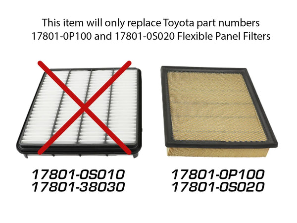 aFe Magnum FLOW OE Replacement Air Filter w/ Pro DRY S Media -   2013 - 2021 Tundra / 2016 - 2023 Tacoma / 2014 - 2022 Sequoia