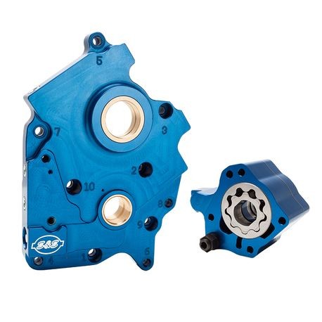 S&S Cycle Harley Davidson 2017+ Water Cooled M8 Touring Models Oil Pump & Cam Plate Kit