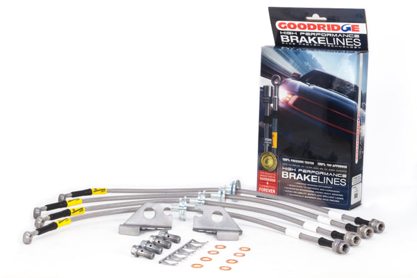 Goodridge 2015 - 2017 Chevrolet SS Stainless Steel Brake Line Kit