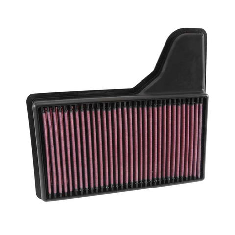 K&N Replacement Panel Air Filter for 2015 - 2023 Ford Mustang 2.3L L4/3.7L V6/5.0L V8