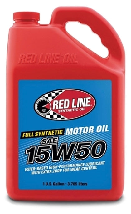 Red Line 15W50 Motor Oil 1 Gallon ( 4 Pack )
