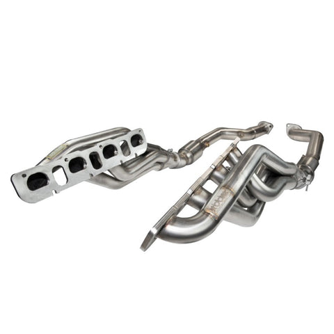 Kooks 2012 - 2023 Jeep Grand Cherokee / Durango 6.4L/6.2L 1-7/8in x 3in SS Longtube Headers w/Green Catted Connection Pipes
