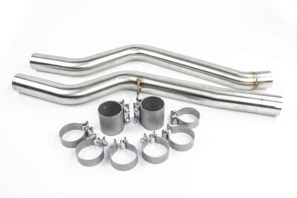Dinan 2020 - 2024 BMW M340i/M440i (G20/G22/G23/G26) Free Flow Axleback Exhaust System - Black Tips