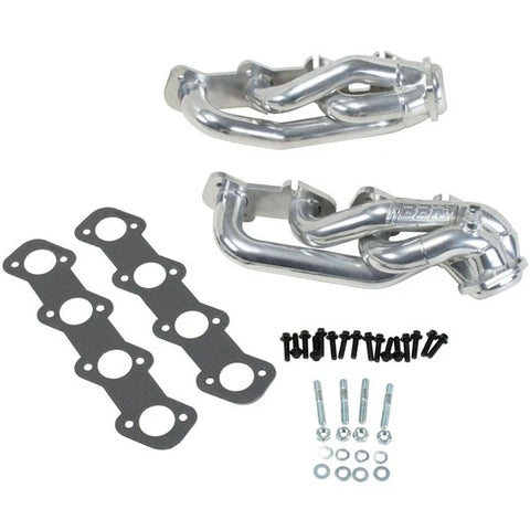 BBK 1997 - 2003 Ford F Series Truck 4.6 Shorty Tuned Length Exhaust Headers - 1-5/8 Silver Ceramic