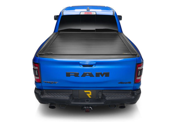 Retrax 2019 + Ram 1500 RetraxPRO XR Manual Retractable Tonneau Cover w/ T-Slot Rails 76.3 in / 6 ft. 4.3 in. Bed