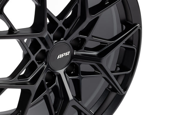 APR A02 Flow Formed 18x8.5 / 5x112 / ET45 / 66.5mm Bore / Satin Black Wheel