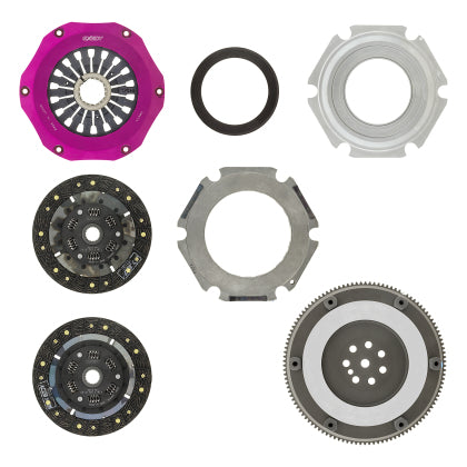 Exedy 1996 - 2006 Mitsubishi Evo 4-9 4G63T 2.0L Twin-Organic Clutch Kit