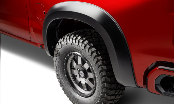 Bushwacker 2019 + Chevrolet Silverado Extend-A-Fender Style Flares 4pc 78.8 Bed - Black