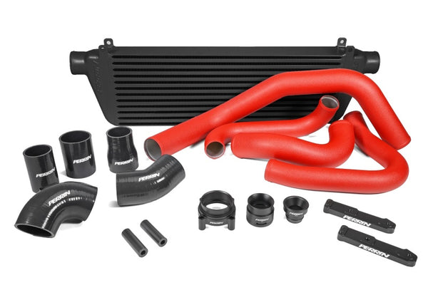 PERRIN  2022 + Subaru WRX Front Mount Intercooler Kit (Red Tubes & Black Core)