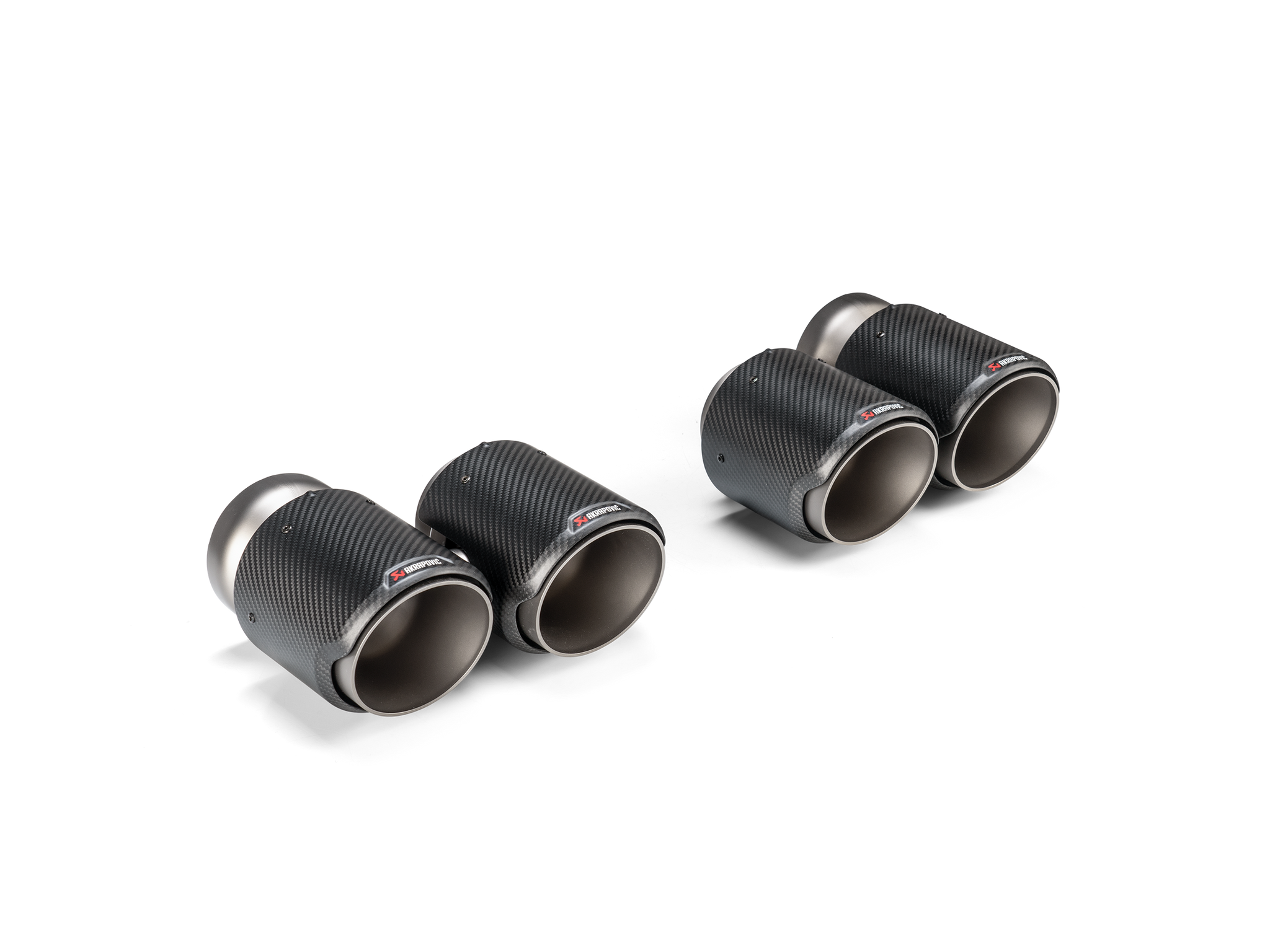 Akrapovic 2021+ BMW M3 (G80)/M4 (G82) Tail Pipe Set (Classic Carbon Design)